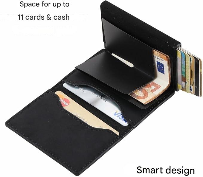 Unisex RFID Slim Wallet – Kompakte Sicherheits-Geldbörse für alle Geschlechter, schützt Daten effizient.