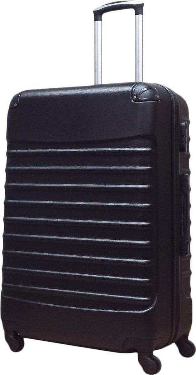 Komplettes 2-teiliges Hartschalen Kofferset für alle Reisebedürfnisse, inklusive Handgepäck.