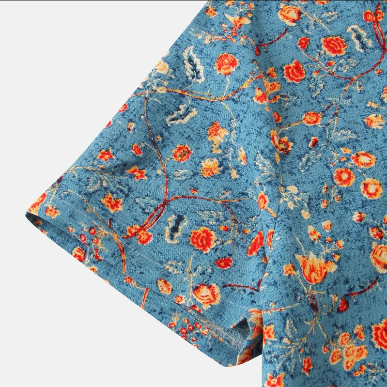 Stylisches Herren Freizeithemd in verschiedenen Farben, perfekt für lässige Sommermode und Komfort.