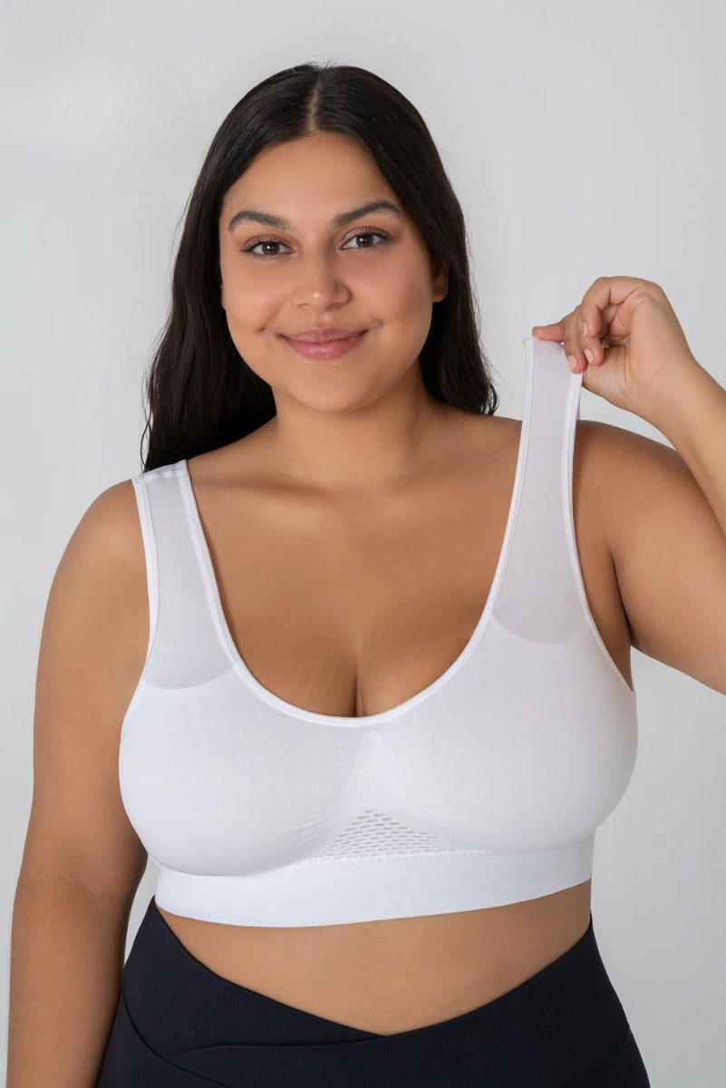 Damen Sommer BH: Atmungsaktiver Komfort BH für täglichen Support, weich & nahtlos.