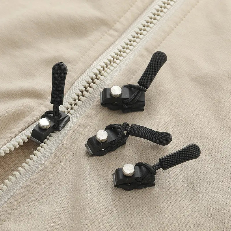 Reißverschluss Reparatur Set: Verschiedene Zipper Schieber & Ersatzschieber für schnelle DIY Jacken- & Taschenreparatur.
