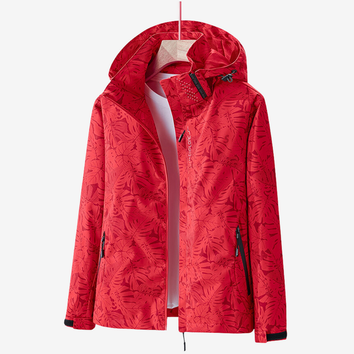 Wasserdichte Damen Regen- & Windjacke. Zuverlässiger Wetterschutz für Outdoor-Aktivitäten. Atmungsaktiv.