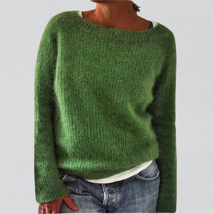Eleganter, bequemer Damen Pullover für vielseitige Alltags- und Freizeitlooks. Zeitlose Damenmode, auch in großen Größen.