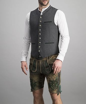 Zeitloses Herren Gilet Maxim, eine elegante Herrenweste, die klassische Eleganz und modernen Stil vereint.