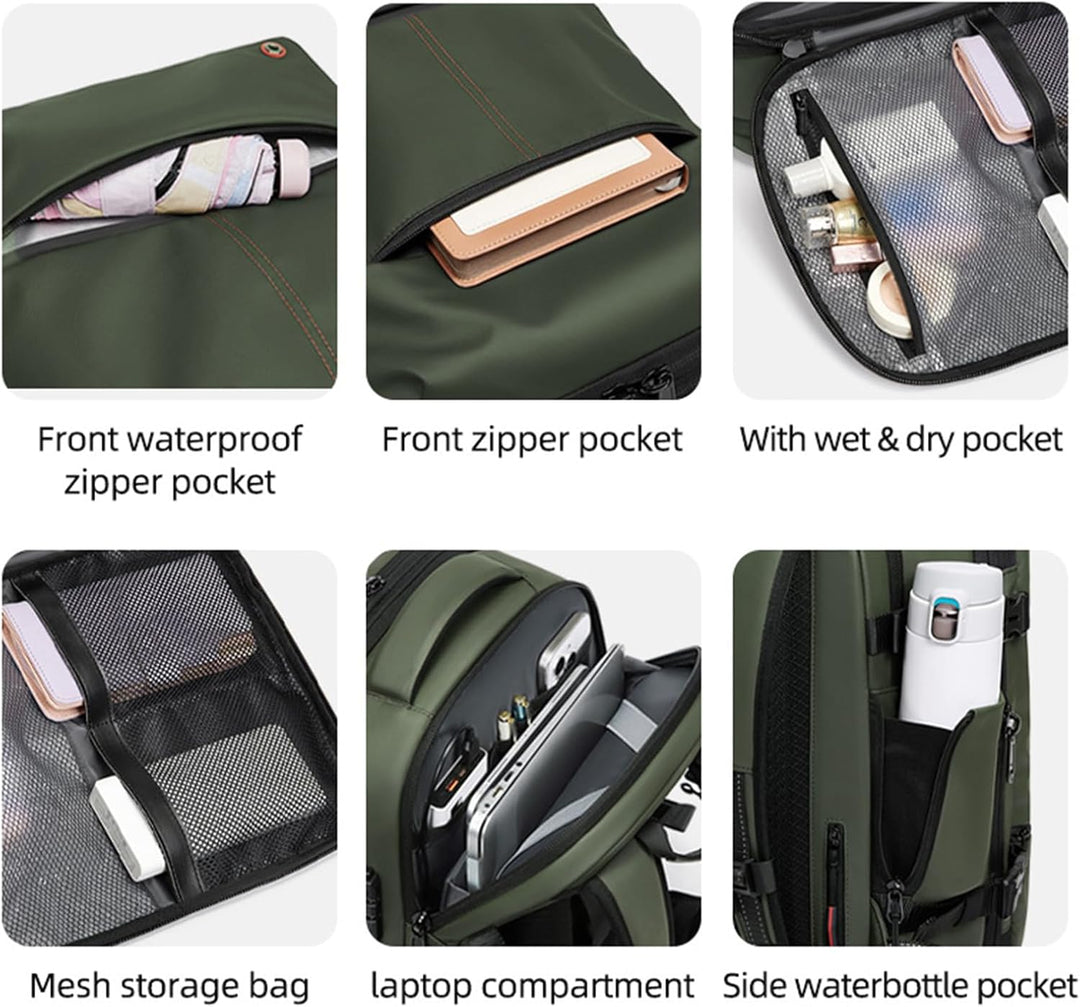 Packwunder Arvid: Vakuumkompression & wasserdichtes Design für jedes Reiseziel.