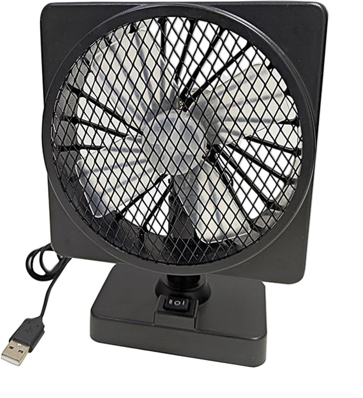 Effizienter & leiser 12V USB Ventilator fürs Auto. Sorgt für angenehmes Klima und Reise Komfort.