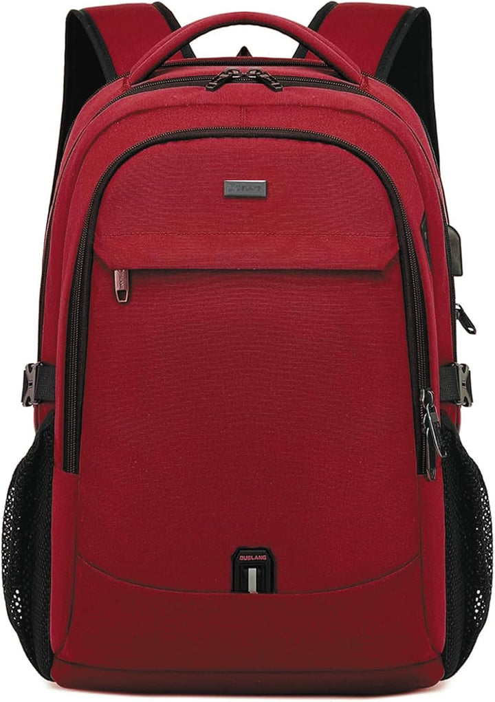 Funktionaler Reise-Laptoprucksack mit USB-Anschluss & gut strukturiertem Innenraum.