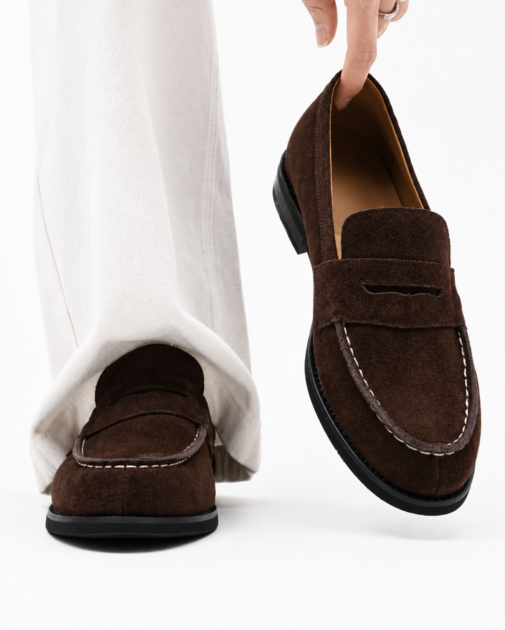 Bequeme Herren Loafers aus atmungsaktivem Material, ideal als Sommerschuhe & Reiseschuhe.