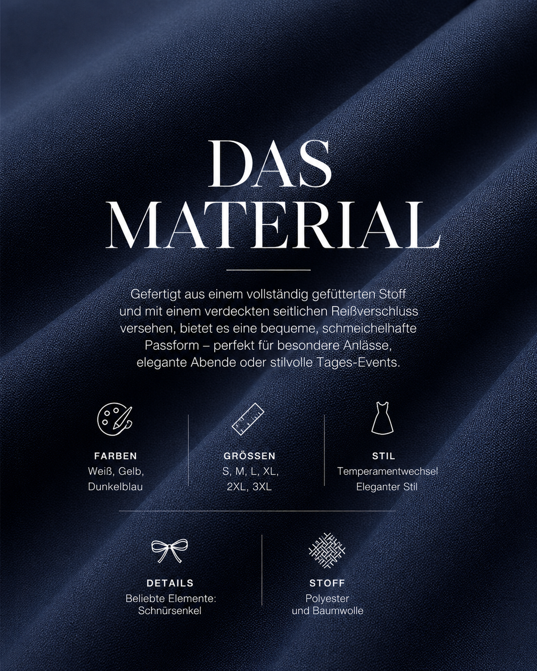 Elegantes Damen Schnürkleid mit figurbetontem Korsett-Oberteil und rückenfreiem Maxikleid-Design.