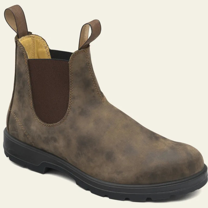 Robuste Herren Chelsea-Stiefel, wasserdicht mit Slip-On-Funktion; bequeme Herbst- & Winterschuhe.