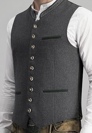 Stilvolles Herrenweste Gilet Maxim, klassisch und vielseitig für formelle und lässige Anlässe.