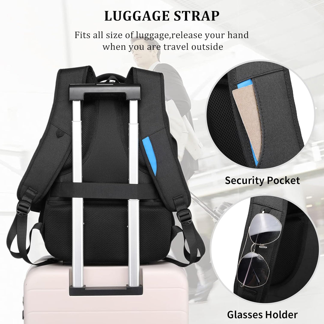Komfortabler Tagesrucksack mit Laptopfach, USB-Anschluss & intelligenten Verstaumöglichkeiten.