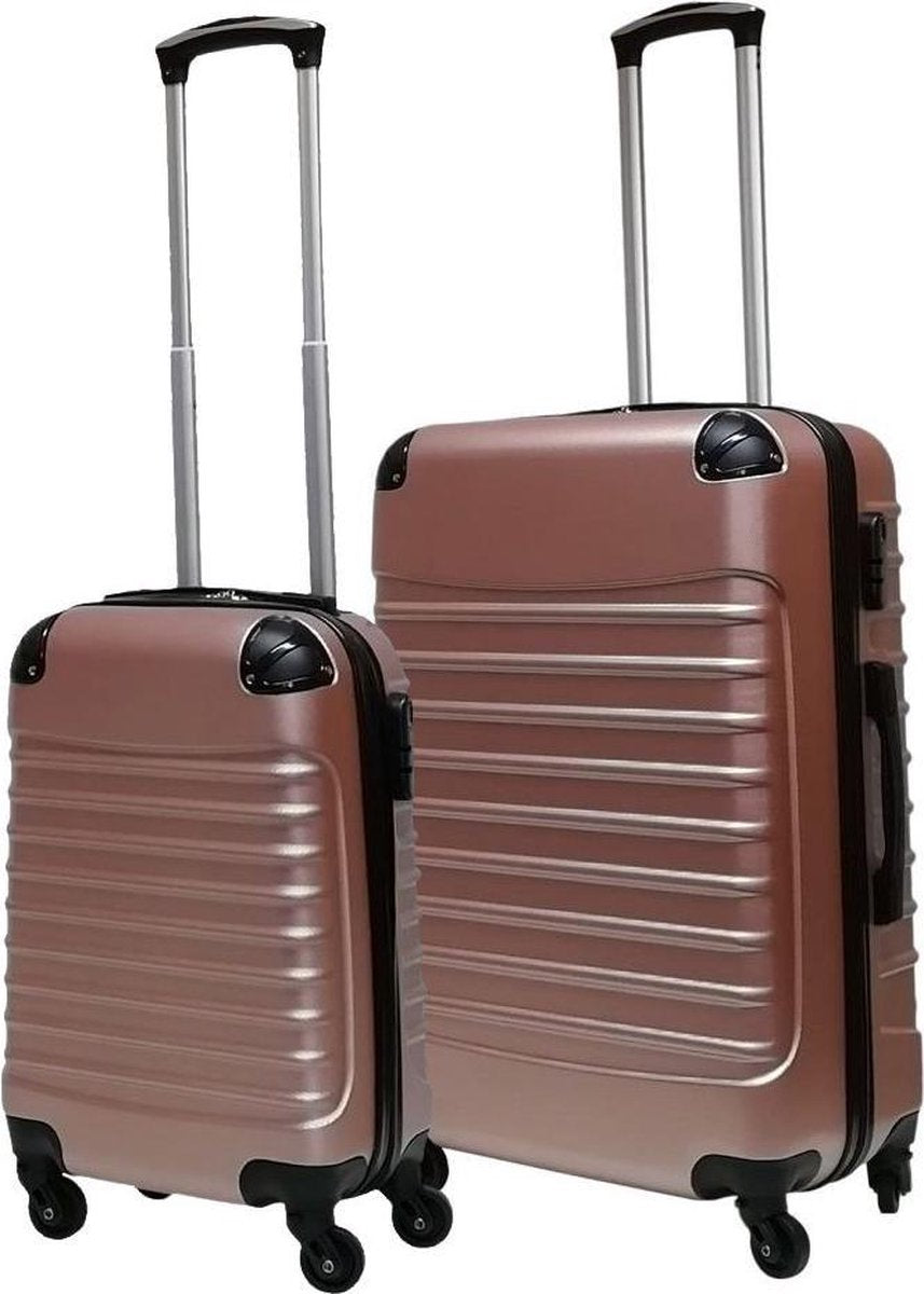 Hochwertiges Hartschalen Kofferset (2-teilig) für maximalen Schutz des Inhalts auf jeder Reise.