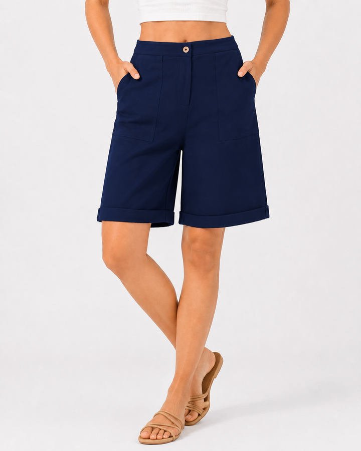 Ultra-bequeme Damen Sommer Shorts, locker geschnitten. Ideal für Freizeit, Urlaub und warme Tage. Vielseitig & stilvoll.