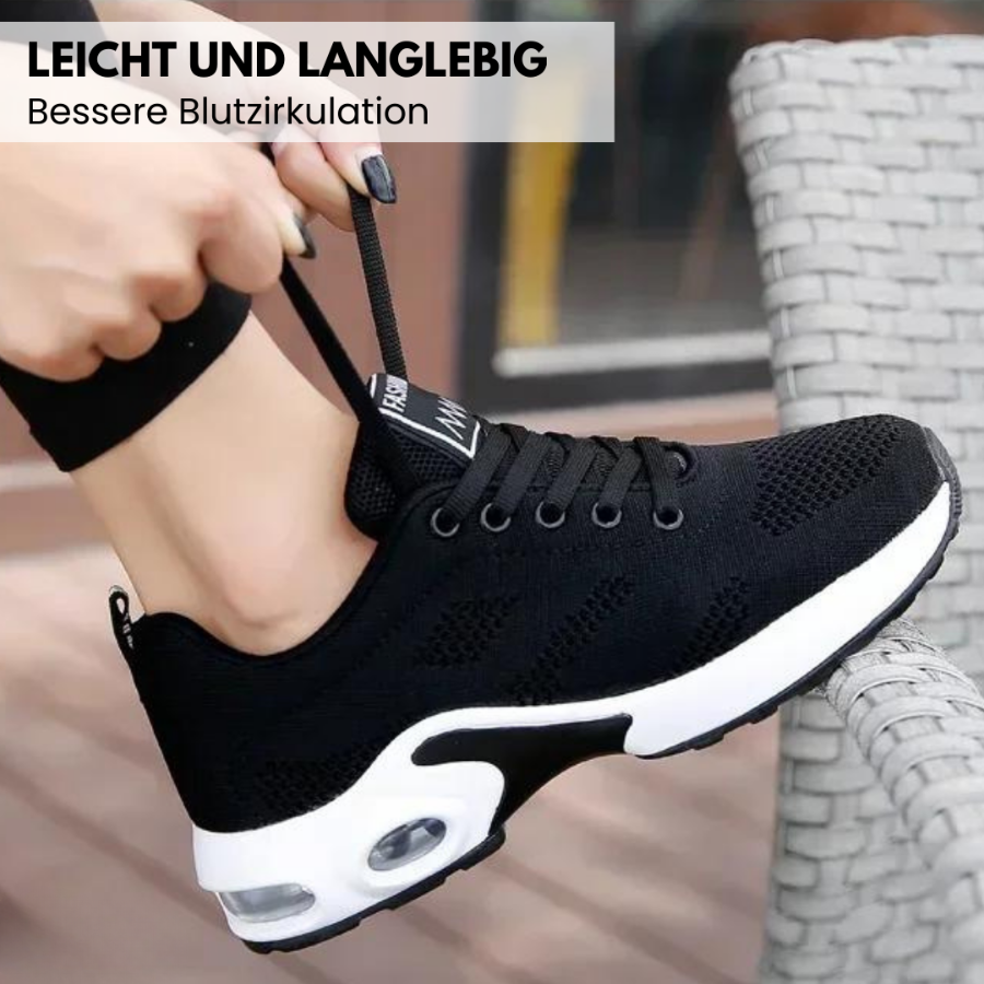 Orthopädische Schuhe für Damen, atmungsaktiv, entlasten Rücken & Gelenke optimal.