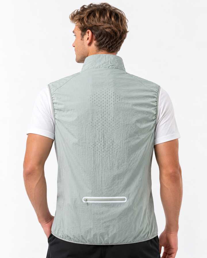Leichte Herren Arbeitsweste (Unisex) für Sommer, atmungsaktiv, mit vielen praktischen Taschen.