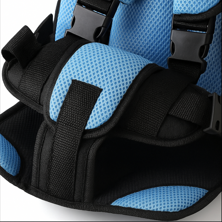 ISOFIX-Befestigung des SafeRider Pro Kindersitzes: Einfache Installation für maximale Sicherheit im Auto.