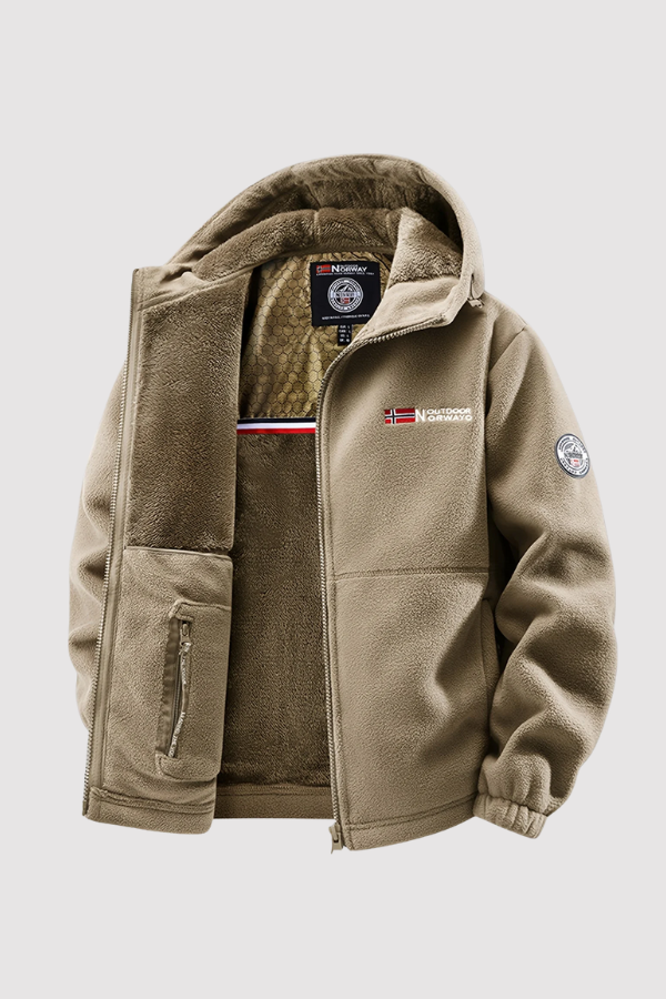 Herren Winterjacke winddicht, wasserabweisend, warm. Ideal für Outdoor, Freizeit & kalte Tage. Regular Fit Kapuzenjacke.