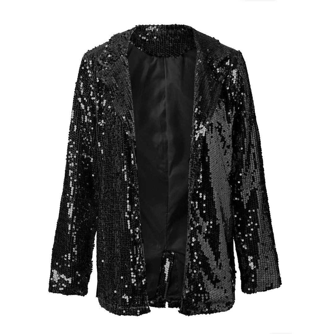 Hochwertiger Damen Glitzer Blazer, funkelnd & stilvoll für jeden festlichen Anlass.