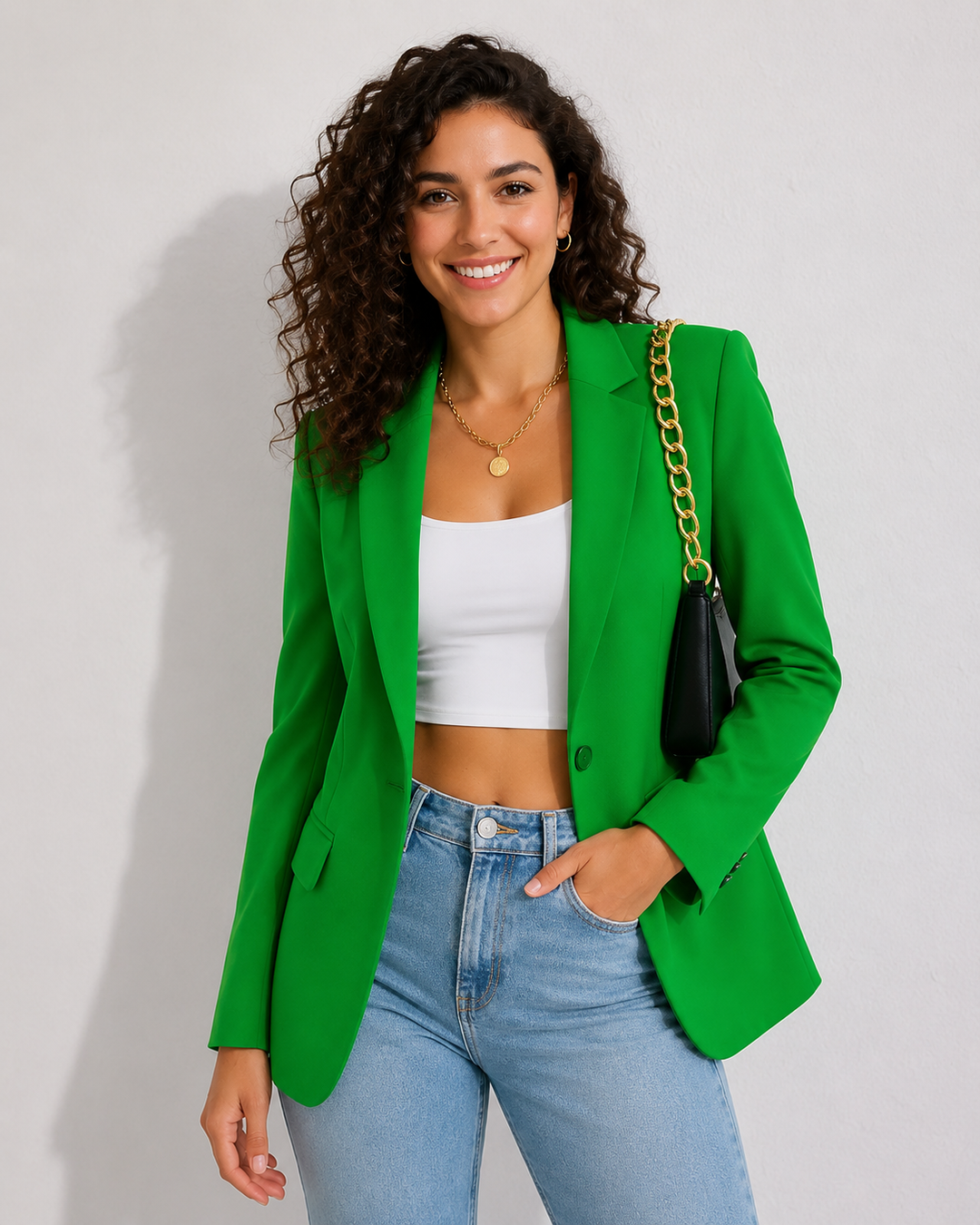 Leichter Damen Blazer aus hochwertigem Stoff, urban & komfortabel für den Alltag.