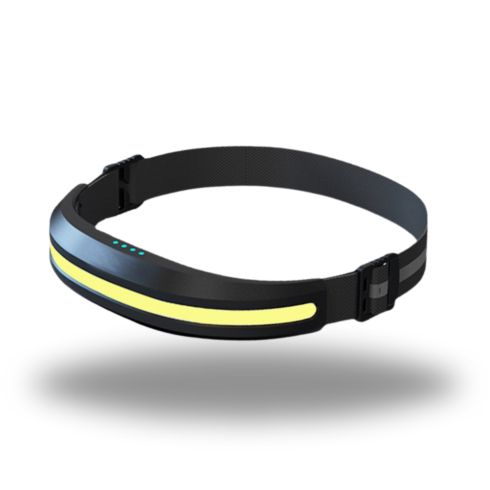 Profi LED Stirnlampe, 230° Weitwinkel, ideal für Outdoor, Camping & Wandern. Wiederaufladbar & wasserdicht.