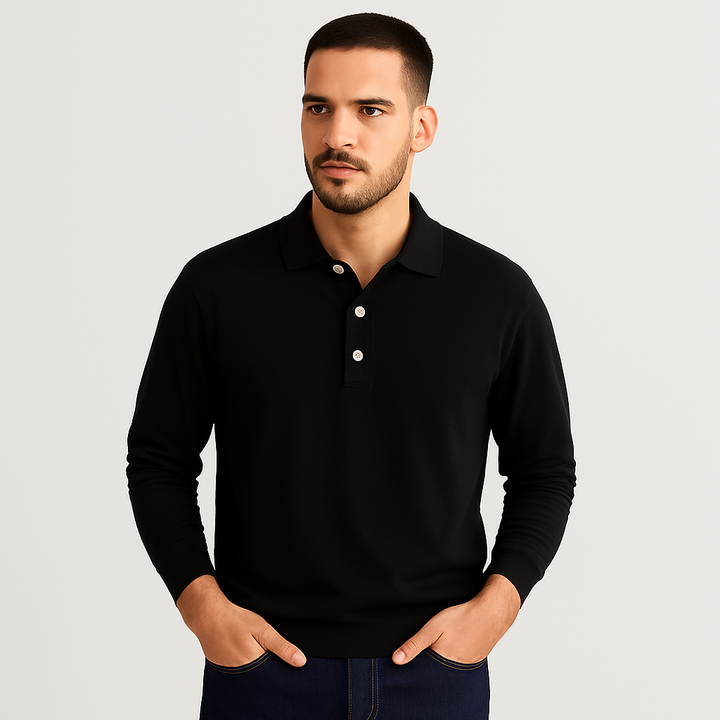 Stilvolles Herren Poloshirt Slim-Fit für den modernen Mann, bequem & atmungsaktiv.