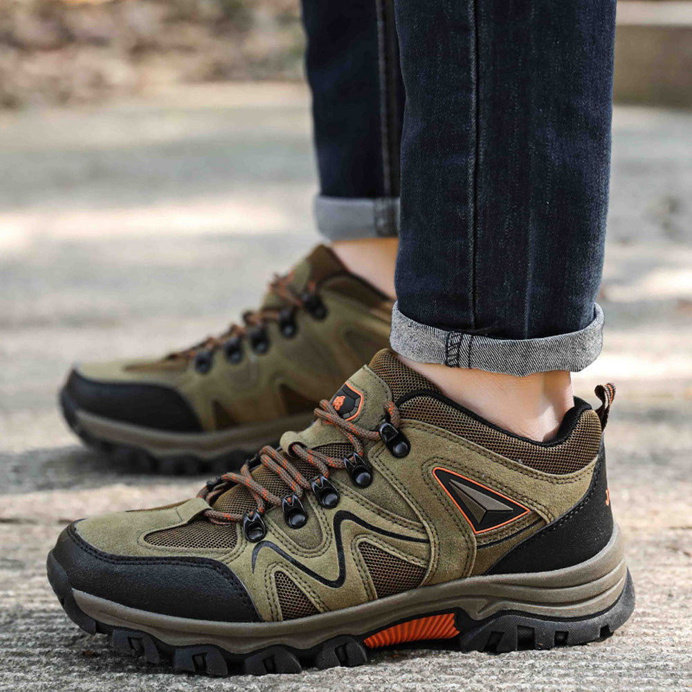 Atmungsaktive Herren Wanderschuhe, ideal für lange Trekking-Touren und maximalen Komfort.