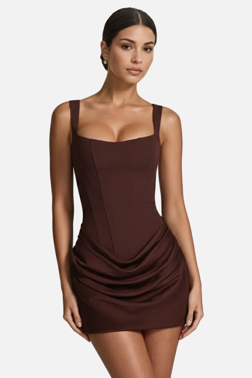 Elegantes Damen Mini Abendkleid, figurbetont, ideal für Party & besondere Anlässe.