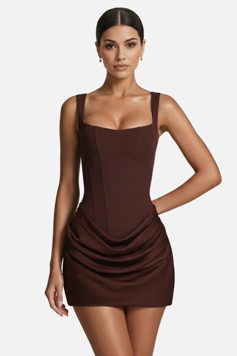 Figurbetontes Minikleid für Damen, stilvoll & festlich, perfekt für die Abendmode.