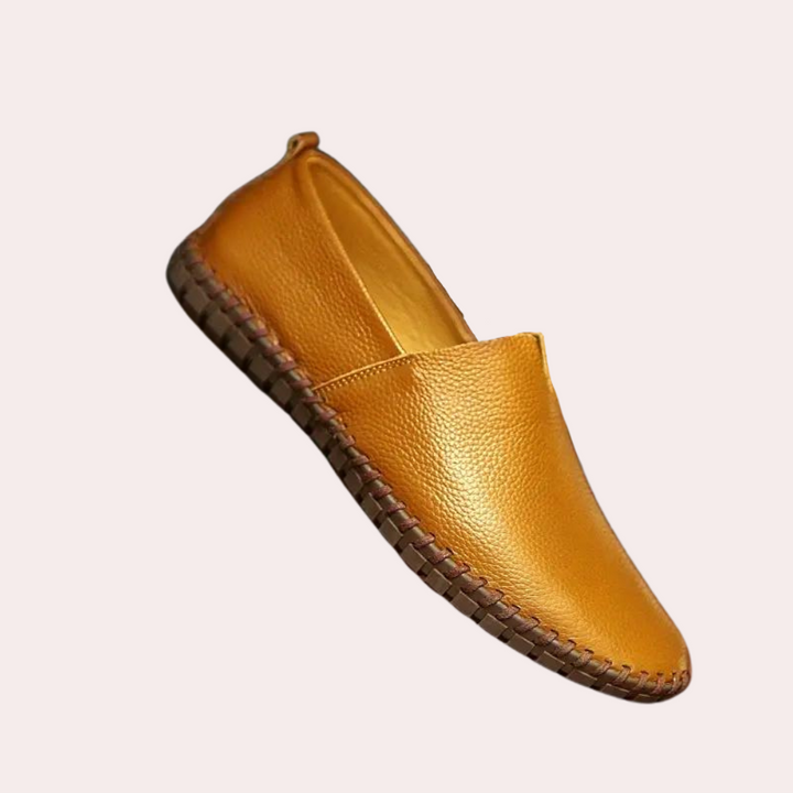 Modische Herren-Loafer in Dunkelblau, rutschfest, ideal als bequeme Sommerschuhe für stilvolle Freizeitlooks.