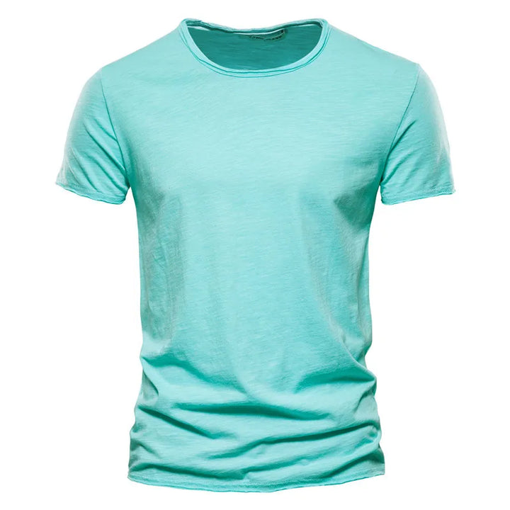 Herren Slim Fit T-Shirt, kurzarm, atmungsaktiv, perfekt für lässige Sommer-Tage und Freizeit.