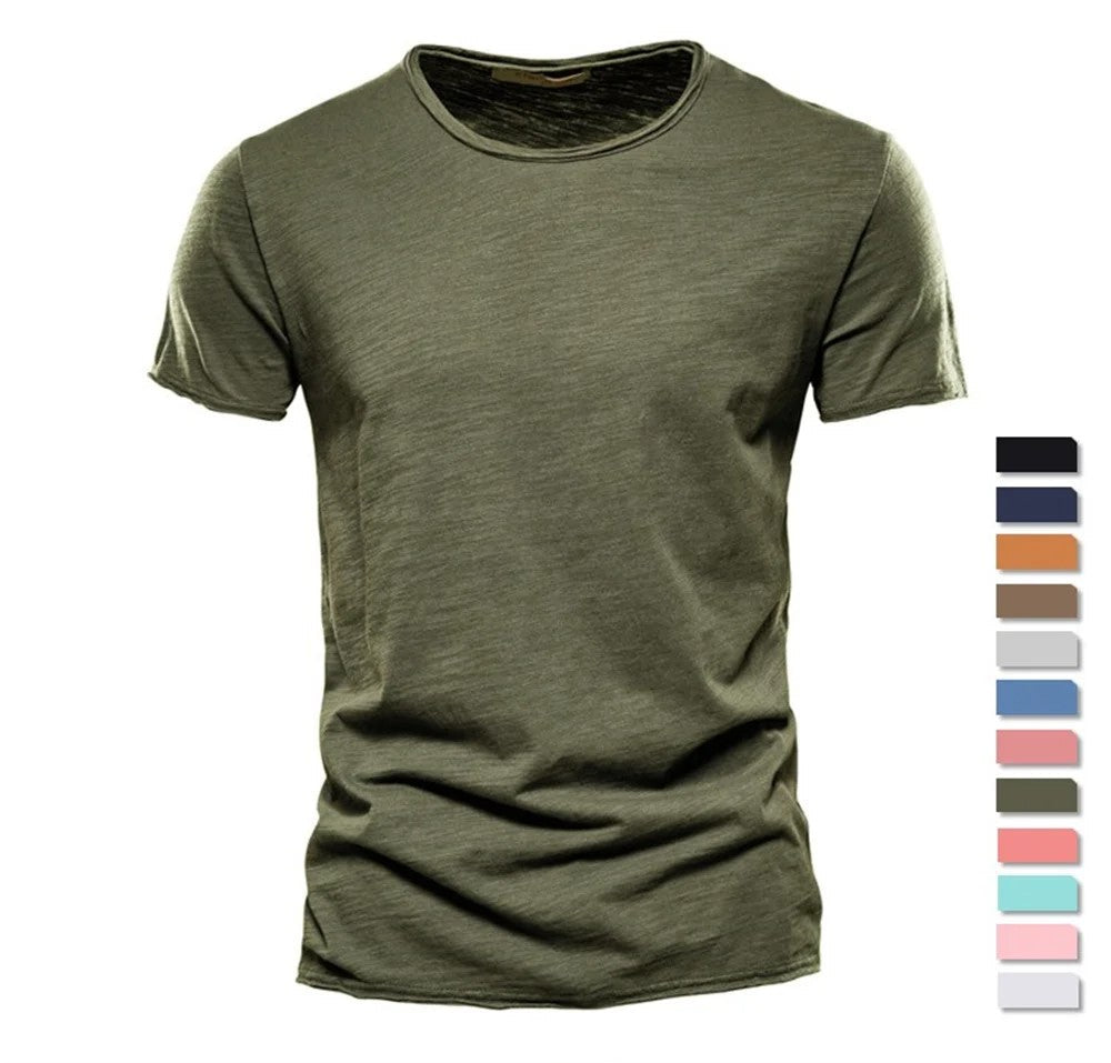 Herren Slim Fit T-Shirt, atmungsaktiv & bequem, perfekt für Freizeit & Reise.