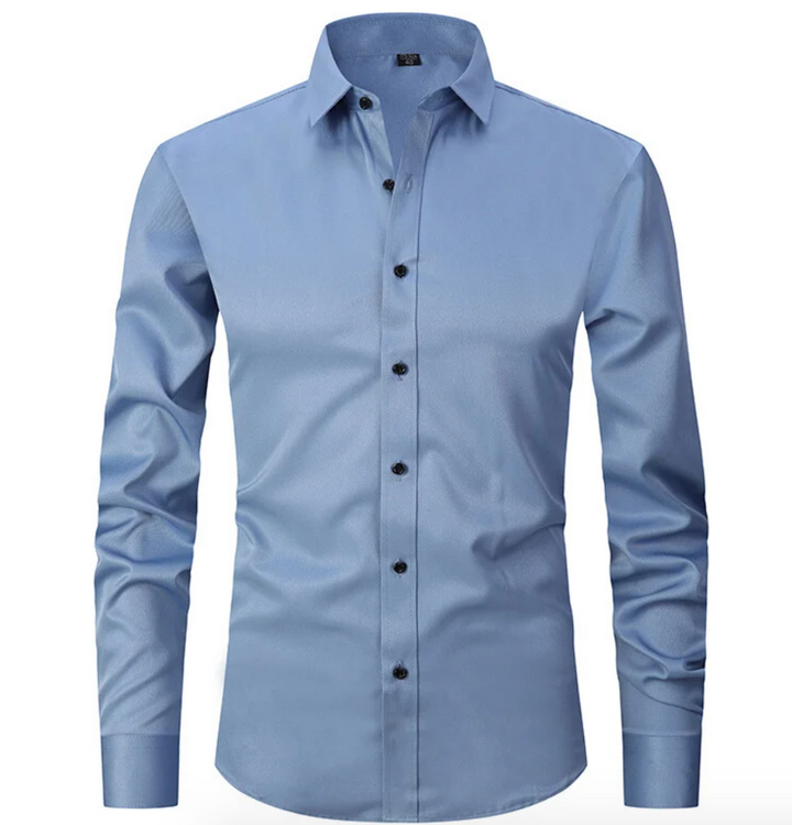 Stilvolles Herren Super-Stretch Hemd, das Eleganz und Komfort bei jeder Bewegung bietet.