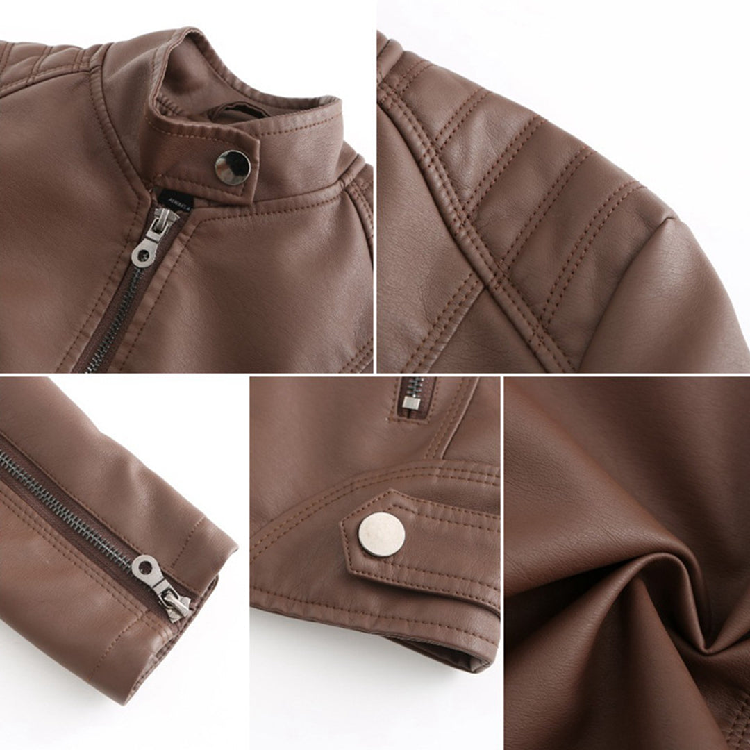 Damen Freizeitjacke: elegante Übergangsjacke, Regular Fit, mit Reißverschluss, vielseitig für Frühling & Herbst.