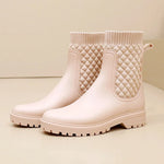 Beige gewebt