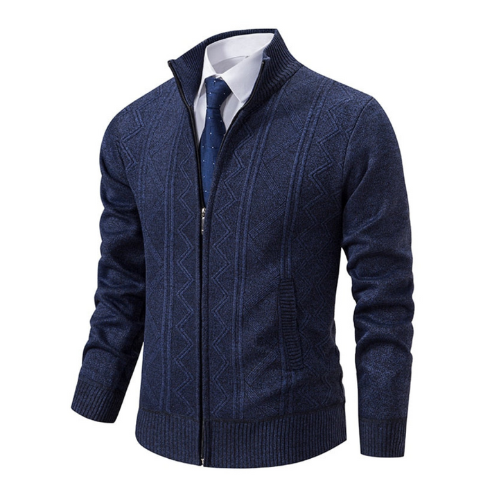 Herren Business-Strickjacke elegant. Perfekt für Büro & Freizeit.