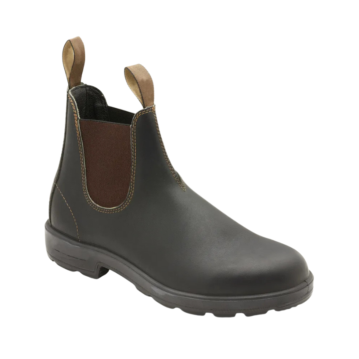 Klassische Herren Chelsea-Stiefel im Slip-On-Design; wasserdicht für eleganten Look bei jedem Wetter.