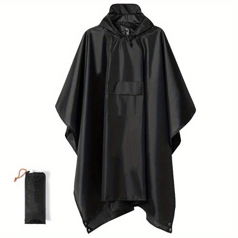 Detailansicht: Separate Innen- & Außenjacke des Herren 3-in-1 Regenmantels. Flexible Tragemöglichkeiten.