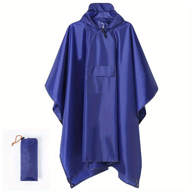 Robuster Herren Outdoor-Regenmantel im 3-in-1 Design. Ideal für Freizeit, Wanderung & Übergangszeit.