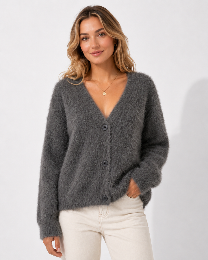Stilvoller Damen Pullover mit Rundhalsausschnitt. Gemütlicher Strick für casual Herbst- & Wintermode. Hoher Komfort.