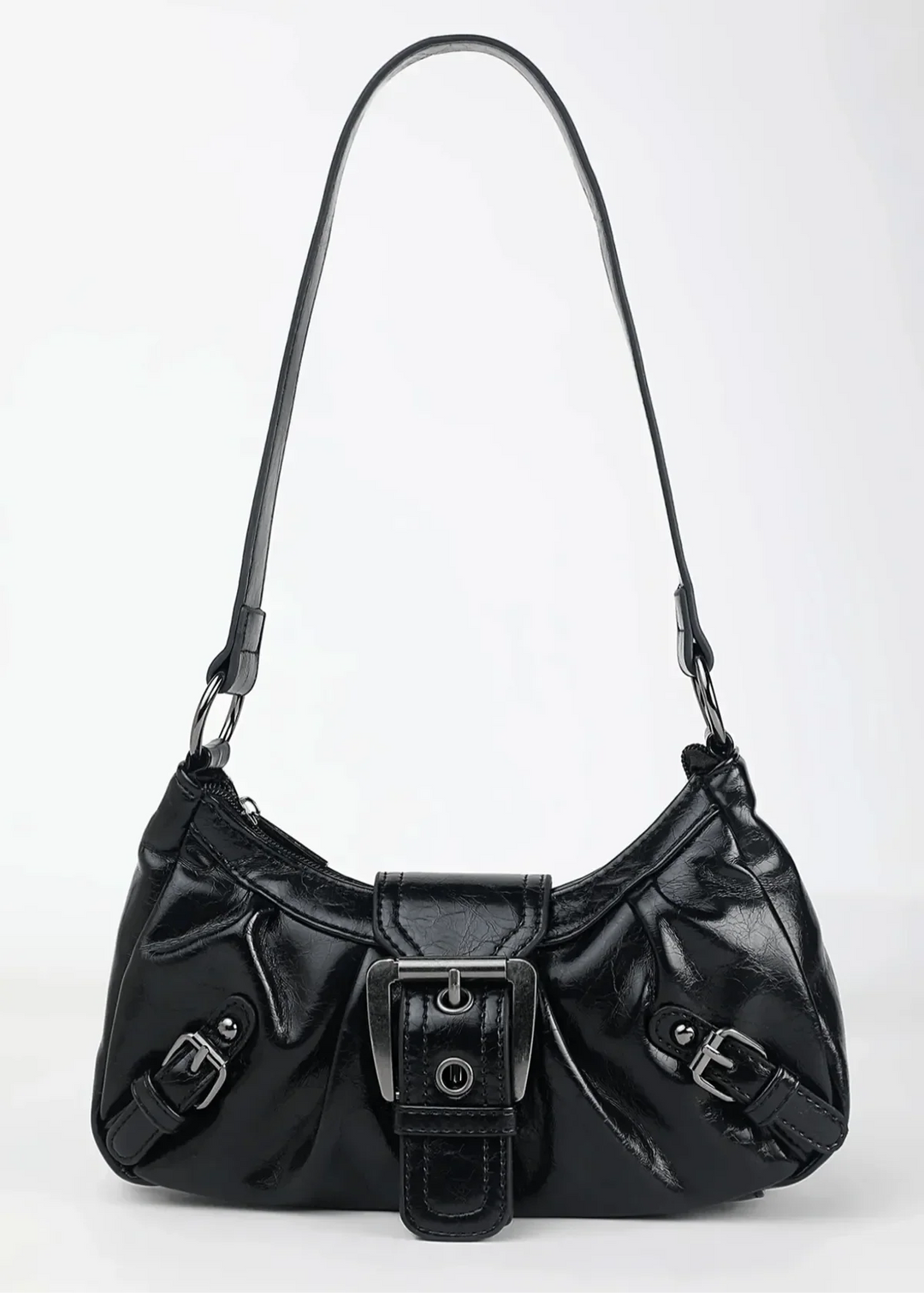 Moderne Damen Schultertasche aus Kunstleder, mit zeitlosem Design & praktischer Innenaufteilung.