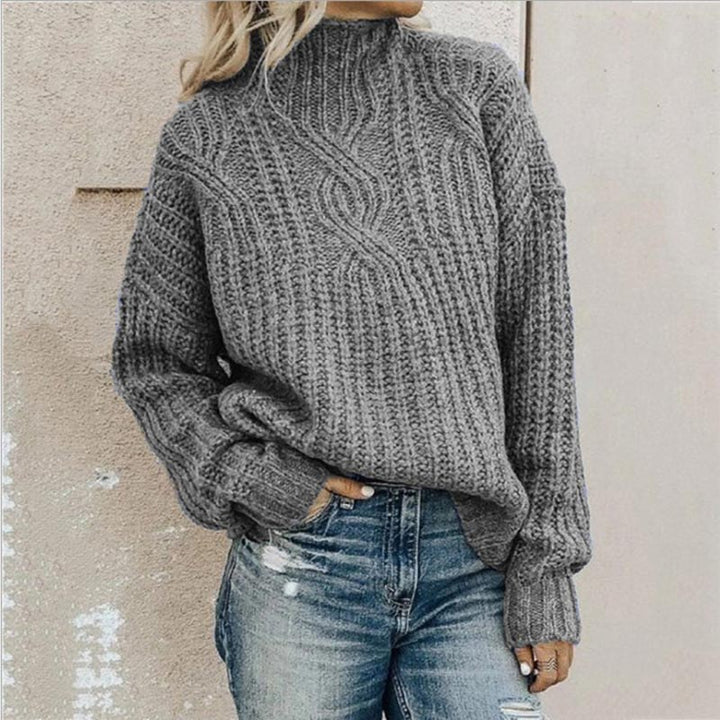 Zeitloser Damenpullover, elegant & bequem. Ideal für den Herbst- und Winter-Look.