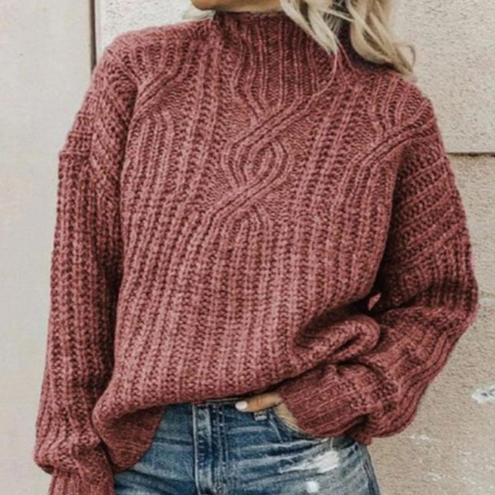 Eleganter Frauen-Pullover für Herbst & Winter. Bequem, vielseitig und zeitlos im Design.