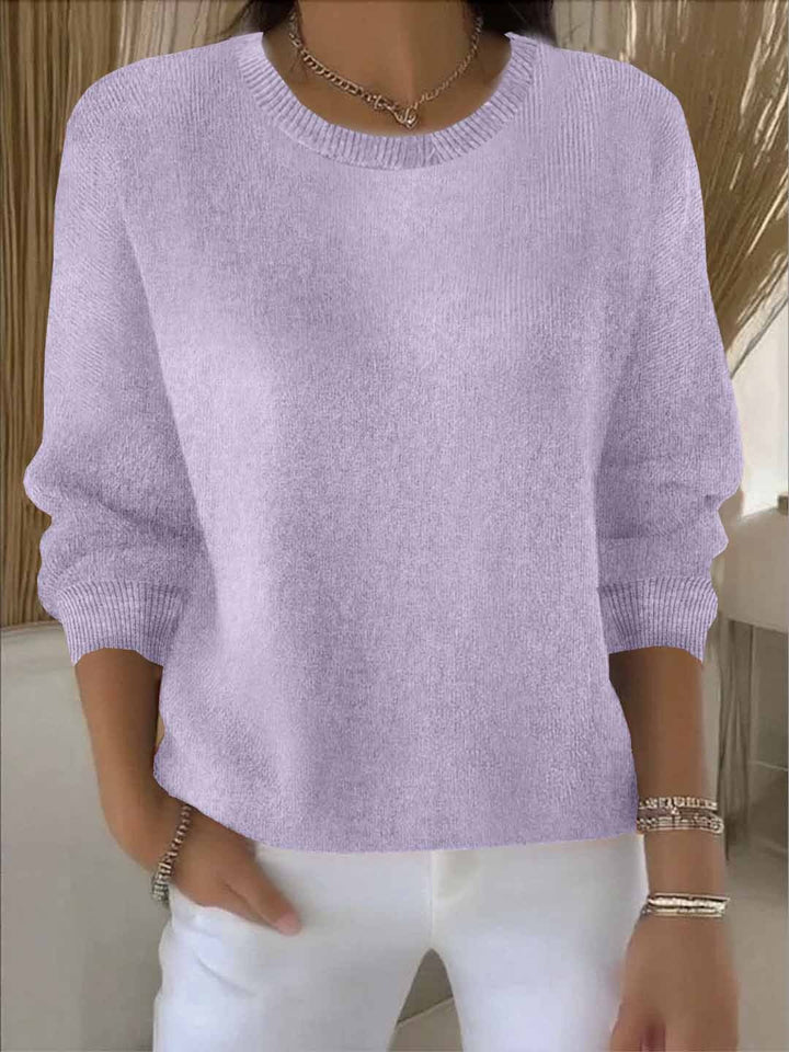 Weicher und eleganter Damen-Strickpullover, ideal für höchsten Tragekomfort im Alltag.