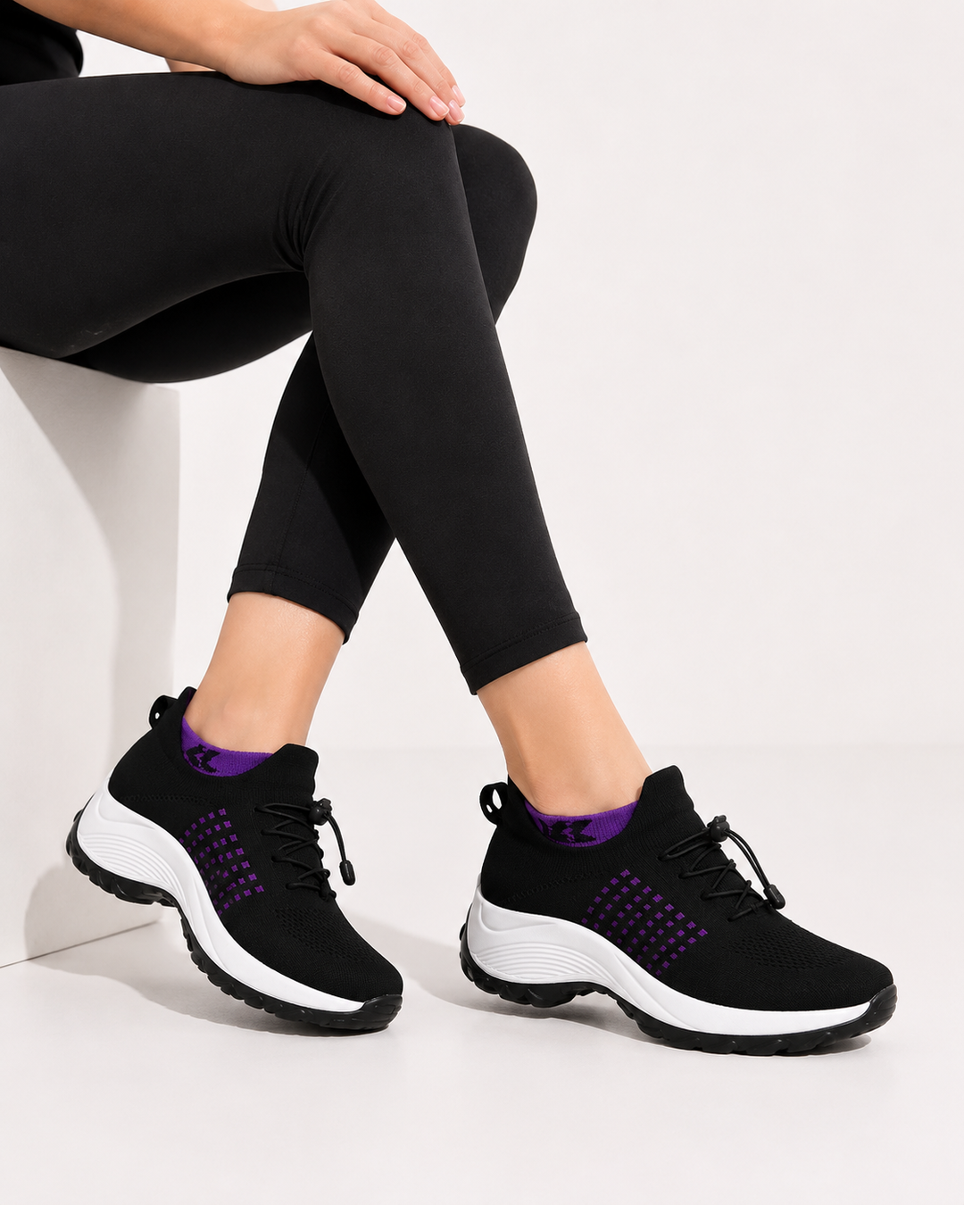 Ergonomische Damen-Komfortschuhe für Schmerzlinderung und Fußgesundheit im Alltag.