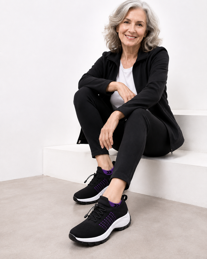 Bequeme Damen Alltagsschuhe mit ergonomischem Design, unterstützen Fußgesundheit und Komfort.