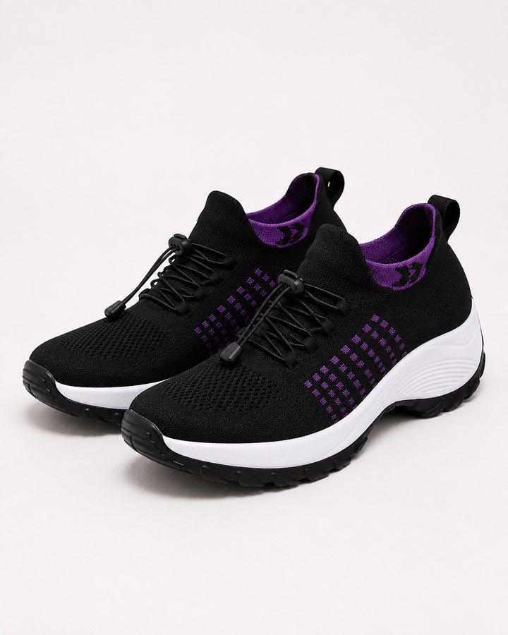 Schmerzlindernde Komfortschuhe für Damen, speziell entwickelt für maximale Fußgesundheit.