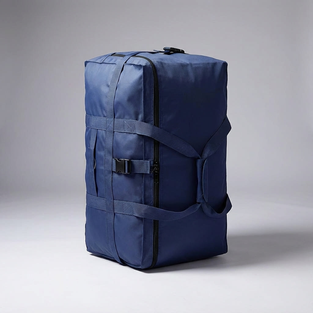 Wasserabweisende FlexHaul Reisetasche, faltbar, perfekt als Sporttasche oder Urlaubsgepäck mit großer Kapazität.