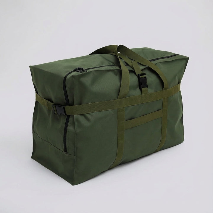 Robuste faltbare FlexHaul Duffelbag, wasserabweisend, ideal für alle Reisen, Urlaube & als zuverlässiges Reisegepäck.