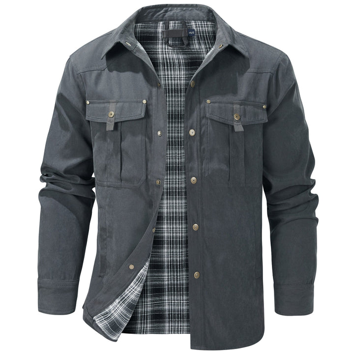 Stylische Herren Übergangsjacke für Outdoor-Aktivitäten & Alltag, warm & strapazierfähig.